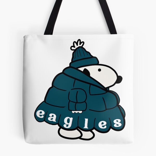 Item preview, Philadelphia Eagles Snoopy in a Puffer Jacket designed and sold by gardenstatestudio.