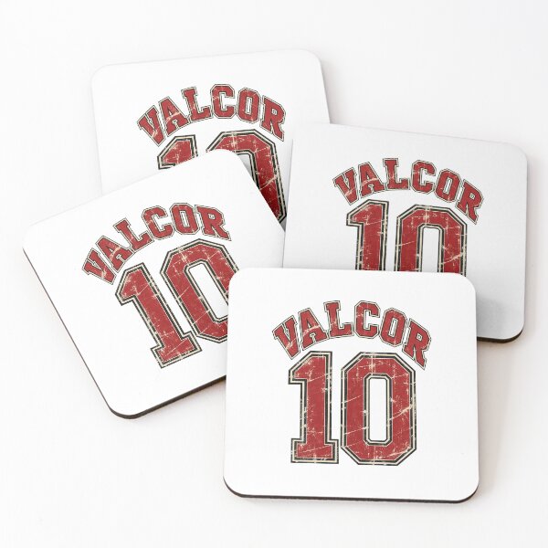 Item preview, Valcor 10 Retro Football Jersey Number Design designed and sold by DriftcoreStudio.