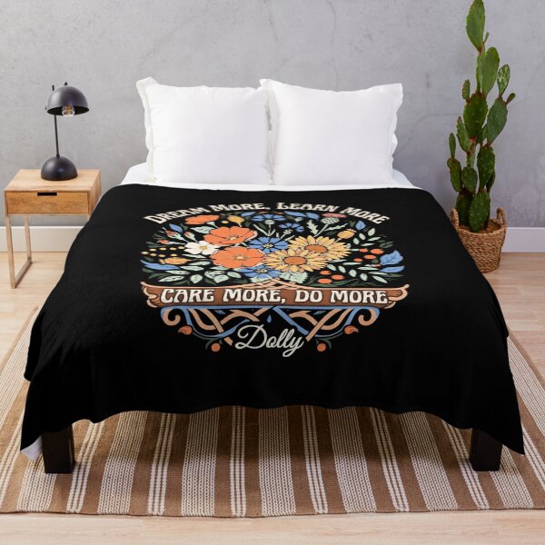 Item preview, Dream More Learn More Care More Do More Inspirational Floral  designed and sold by gear-posters.