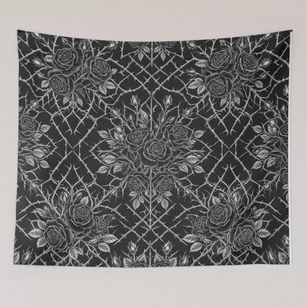 Item preview, Gothic Rose Garden Dark Floral Pattern    designed and sold by Owcomm.