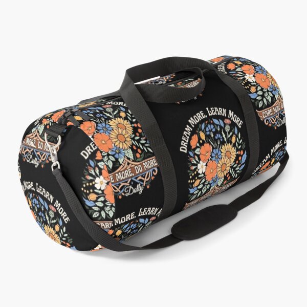 Item preview, Dream More Learn More Care More Do More Inspirational Floral  designed and sold by gear-posters.