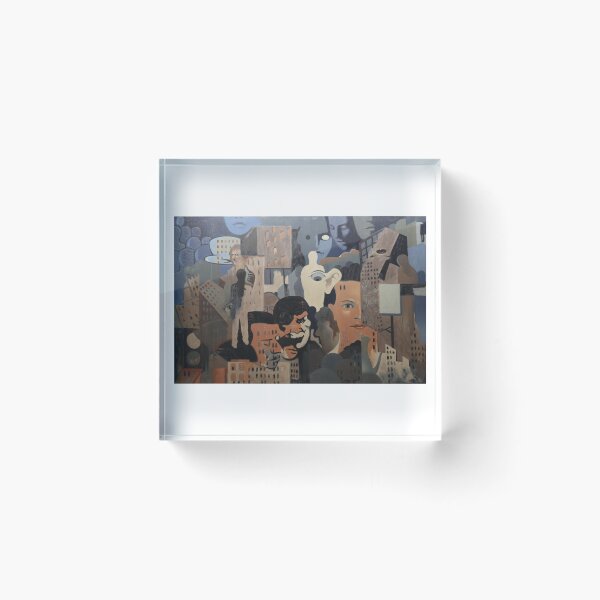 Item preview, Nia Itto Gallery - infested planet - oil painting designed and sold by NIA ITTO GALLERY - Art of John Wyborn.