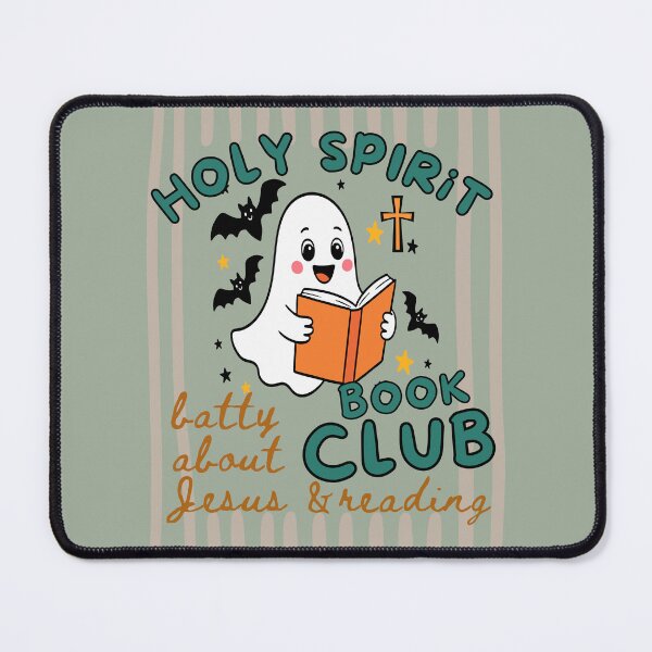 Item preview, Halloween Holy Spirit Book Club Nuts About Jesus and Books Love Fall Cute Ghost Reading Bookish designed and sold by Forevermore.