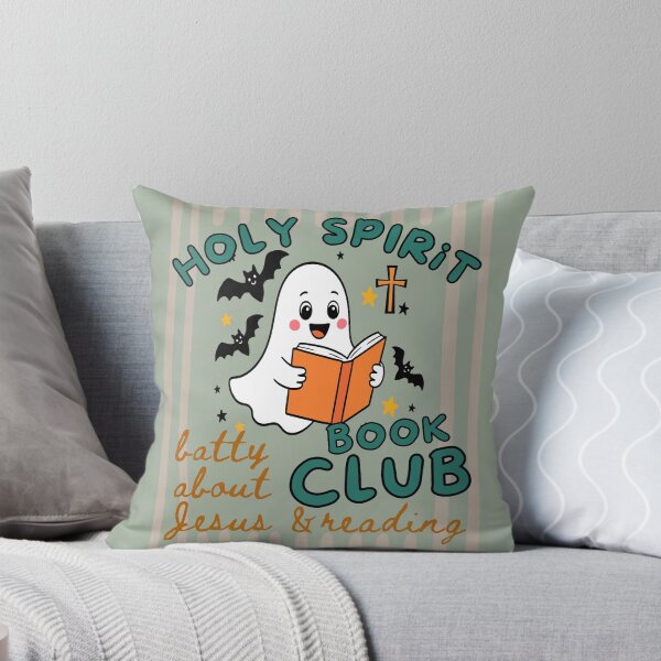 Item preview, Halloween Holy Spirit Book Club Nuts About Jesus and Books Love Fall Cute Ghost Reading Bookish designed and sold by Forevermore.