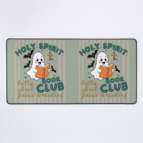 Item preview, Halloween Holy Spirit Book Club Nuts About Jesus and Books Love Fall Cute Ghost Reading Bookish designed and sold by Forevermore.