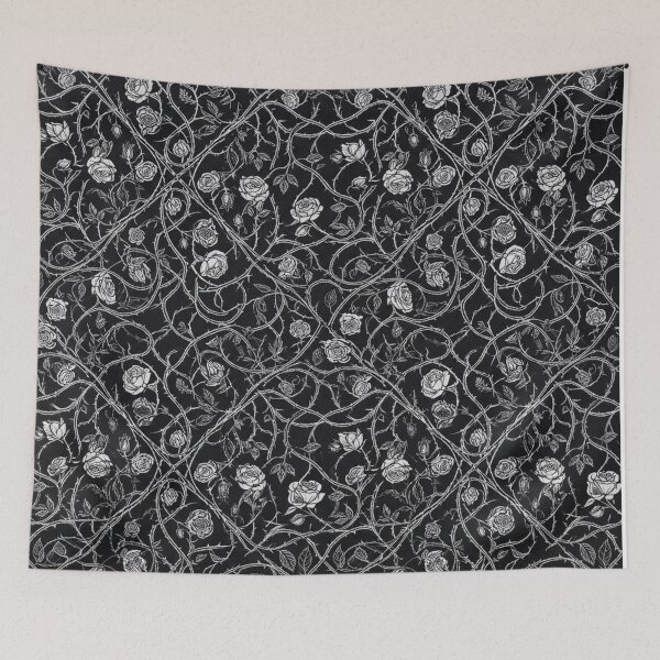 Item preview, Dark Gothic Rose Vines Pattern designed and sold by Owcomm.