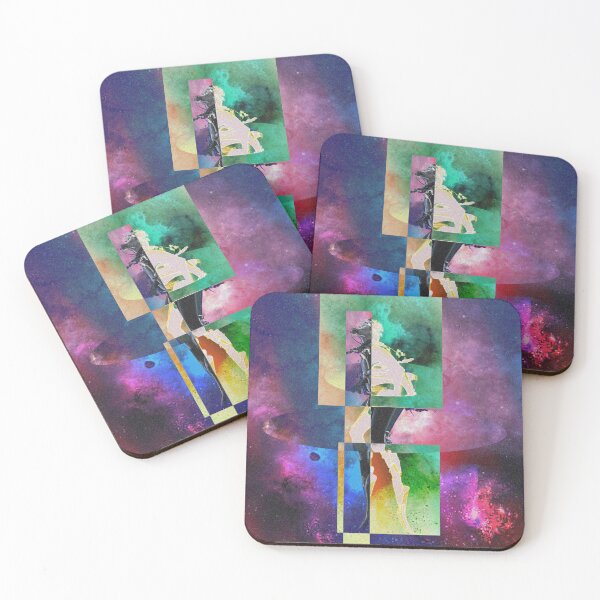 Item preview, Cosmic Diver: Surreal Cybernetic Galaxy Collage designed and sold by letoluxa.