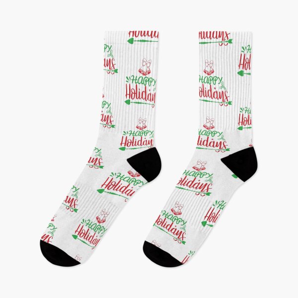 Item preview, Happy Holidays Christmas Quote Festive Holiday Vibes designed and sold by FuzionRaptor.
