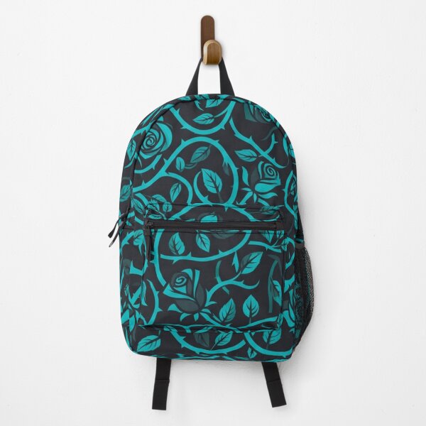 Item preview, Dark Teal Rose Vines Pattern    designed and sold by Owcomm.