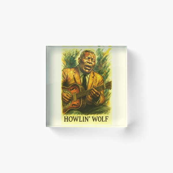 Item preview, Howlin Wolf - Chicago Blues Guitarist  designed and sold by Sarcastic designs.