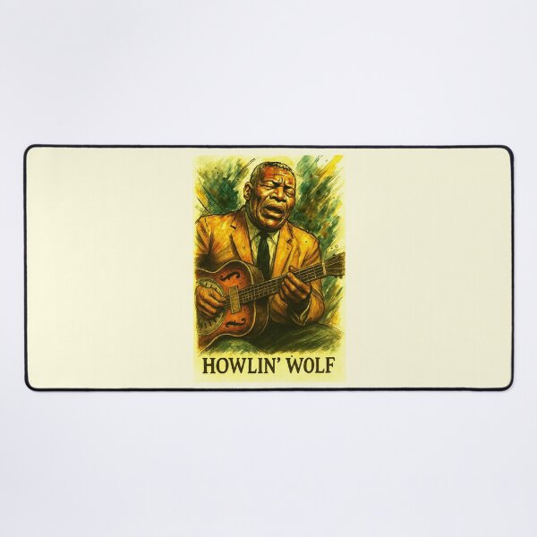 Item preview, Howlin Wolf - Chicago Blues Guitarist  designed and sold by Sarcastic designs.