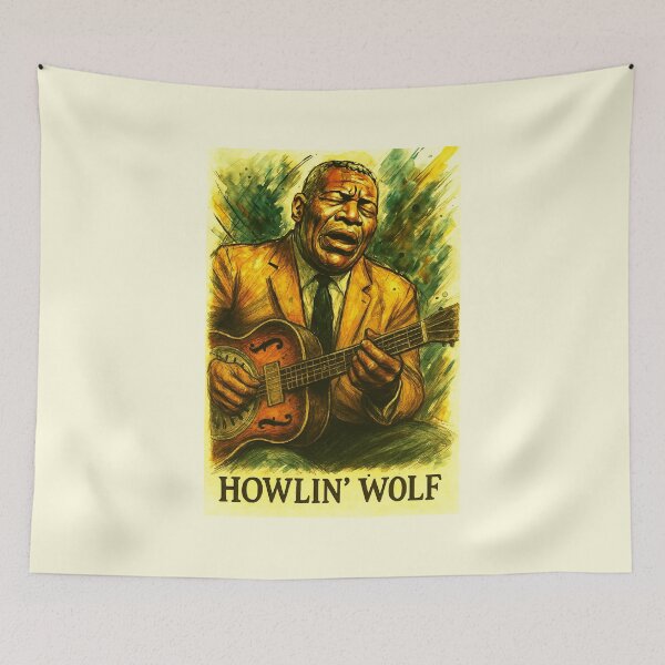 Item preview, Howlin Wolf - Chicago Blues Guitarist  designed and sold by Sarcastic designs.