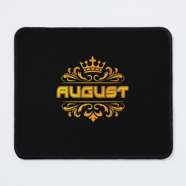 Item preview, August Personalized Funny & Unique Custom Name Design with Crown designed and sold by Watsonarts.