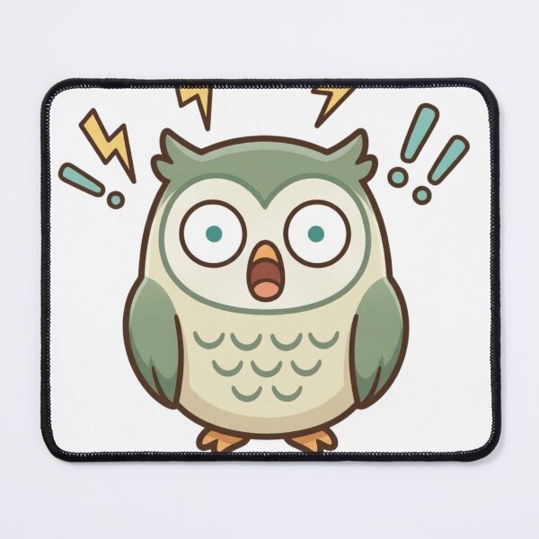 Item preview, Shock Owl designed and sold by WittyOwlet.