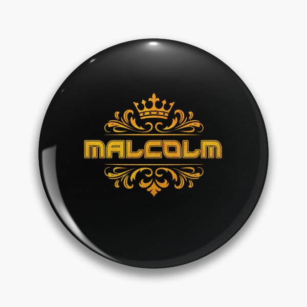Item preview, Malcolm Personalized Funny & Unique Custom Name Design with Crown designed and sold by Watsonarts.