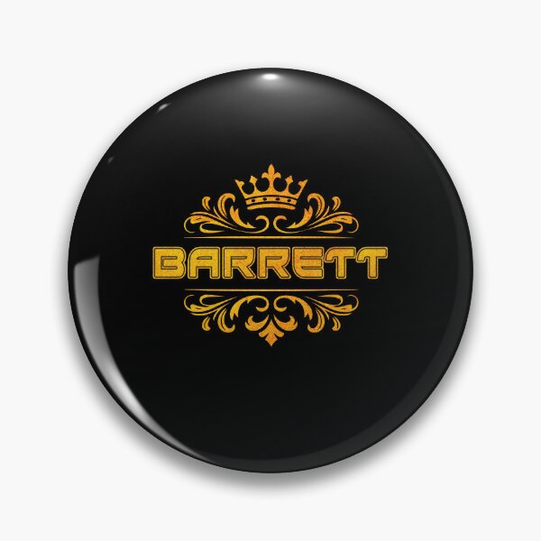 Item preview, Barrett Personalized Funny & Unique Custom Name Design with Crown designed and sold by Watsonarts.