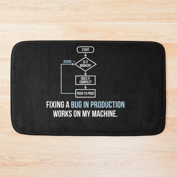 Item preview, Funny Programmer Flowchart Code Humor    designed and sold by Owcomm.