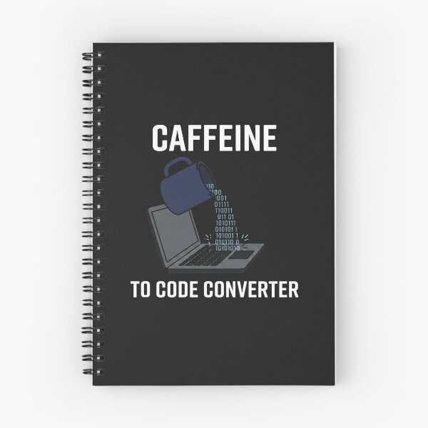 Item preview, Caffeine To Code Converter Programmer Laptop Joke designed and sold by Owcomm.