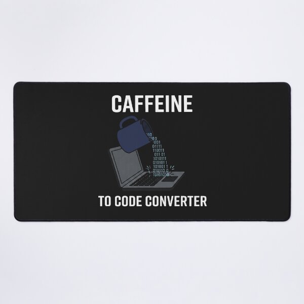 Item preview, Caffeine To Code Converter Programmer Laptop Joke designed and sold by Owcomm.