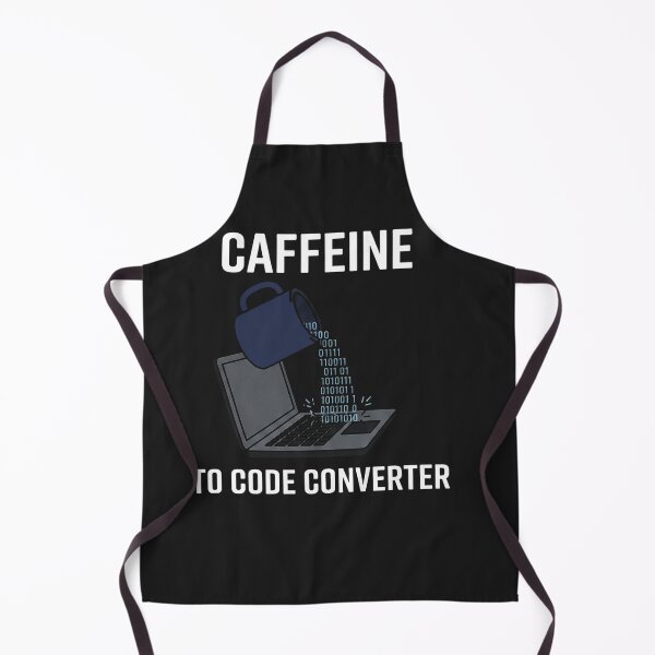 Item preview, Caffeine To Code Converter Programmer Laptop Joke designed and sold by Owcomm.