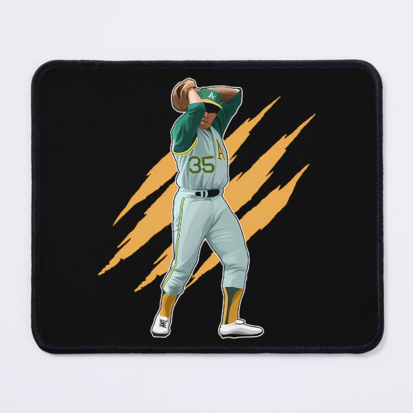Item preview, Vida Blue Throw A Pitches #35 Claw designed and sold by SunyStore911.