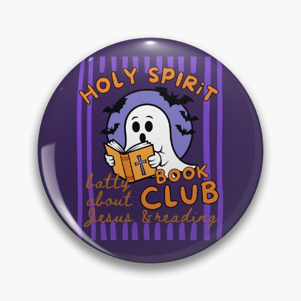 Item preview, Halloween Holy Spirit Book Club Nuts About Jesus and Books Love Fall Cute Ghost Reading Bookish designed and sold by Forevermore.