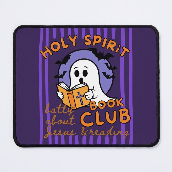 Item preview, Halloween Holy Spirit Book Club Nuts About Jesus and Books Love Fall Cute Ghost Reading Bookish designed and sold by Forevermore.