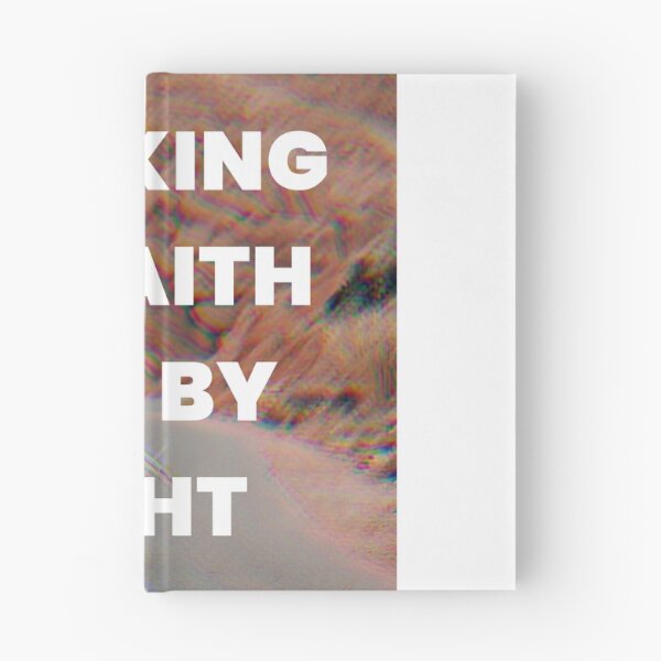 Item preview, Walking By Faith Not By Sight 2 Corinthians 5:7 Glitch Art Scripture designed and sold by LensDyn™.