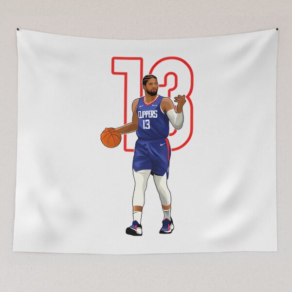 Item preview, Paul George Los Angeles #13 Number designed and sold by SunyStore911.