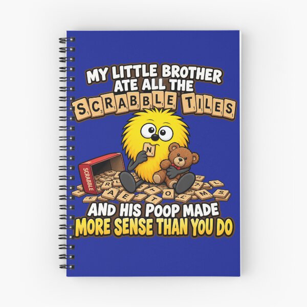 Item preview, My Brother Ate the Scrabble Tiles Sarcastic Shirt designed and sold by TheThinglings.