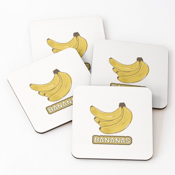 Artikelvorschau, Fruchtillustration – Bananen entworfen und verkauft von JustAsmahDesign.