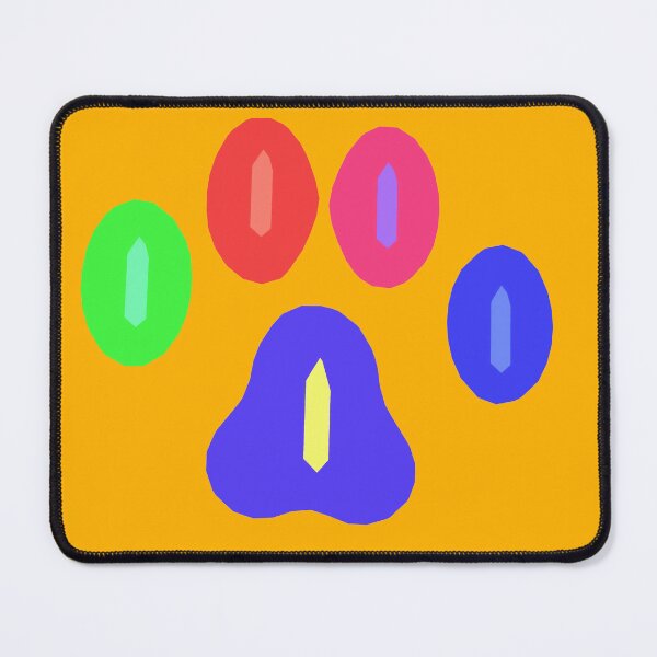 Item preview, mystic crystalpaw paw logo designed and sold by KystoraWolfshop.