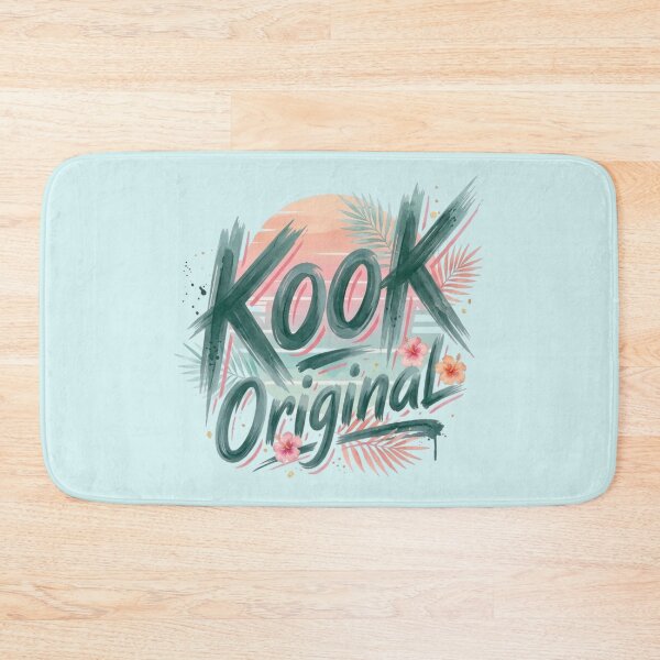 Item preview, Kook Original Surfer Girl Watercolor Tropical Sunset designed and sold by KookArt.