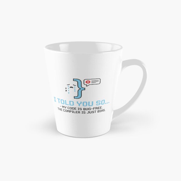 Item preview, Funny Programmer Code Is Bug Free designed and sold by Owcomm.