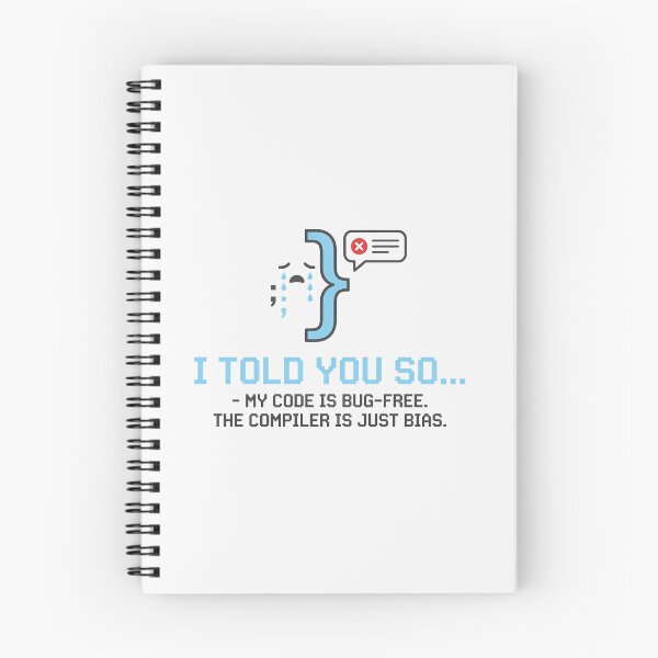 Item preview, Funny Programmer Code Is Bug Free designed and sold by Owcomm.