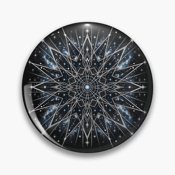 Item preview, Cosmic Sacred Geometry – Celestial Mandala designed and sold by TroviTutto.