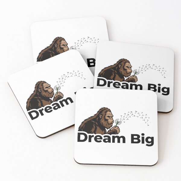 Item preview, Bigfoot Blowing Dandelion Dream Big designed and sold by Spank My Yeti.