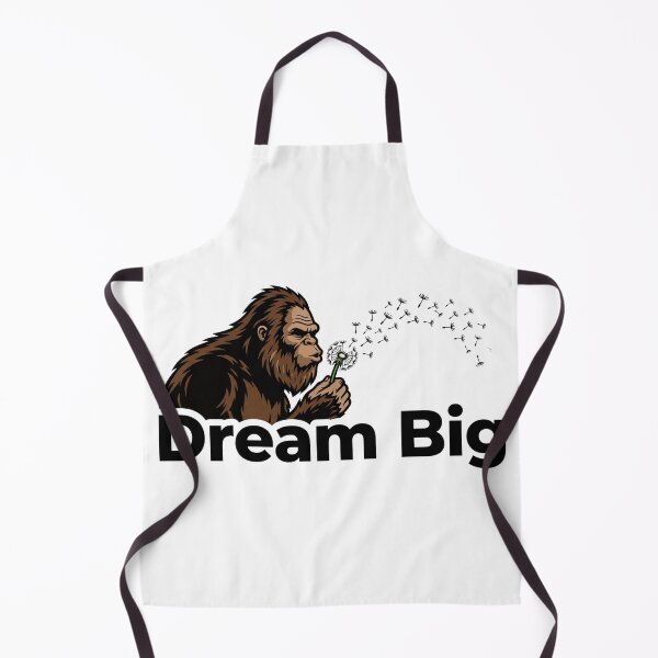Item preview, Bigfoot Blowing Dandelion Dream Big designed and sold by Spank My Yeti.