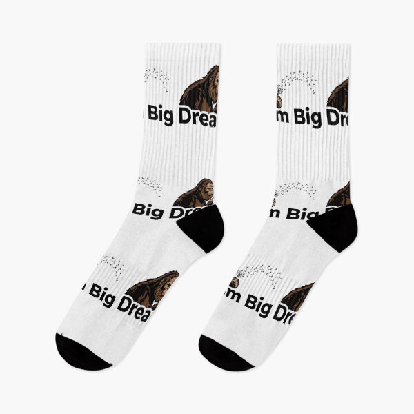 Item preview, Bigfoot Blowing Dandelion Dream Big designed and sold by Spank My Yeti.