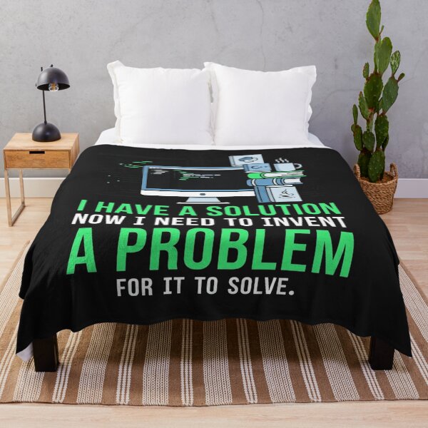 Item preview, I Have A Solution Programmers Life designed and sold by Owcomm.