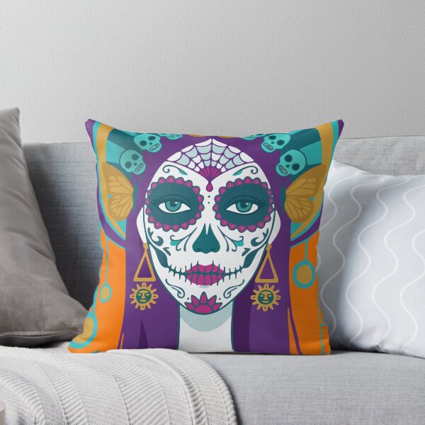 Item preview, Catrina Crown | Vintage Day of the Dead Tarot Art designed and sold by  Ojo de Lilith.