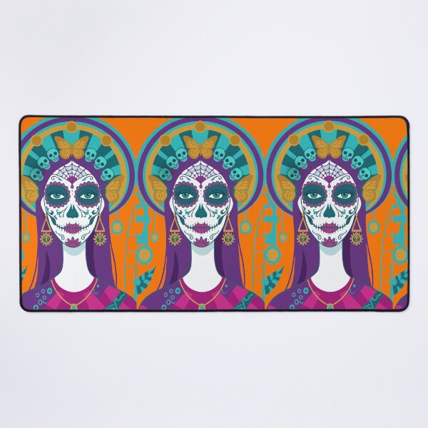 Item preview, Catrina Crown | Vintage Day of the Dead Tarot Art designed and sold by Ojo de Lilith.