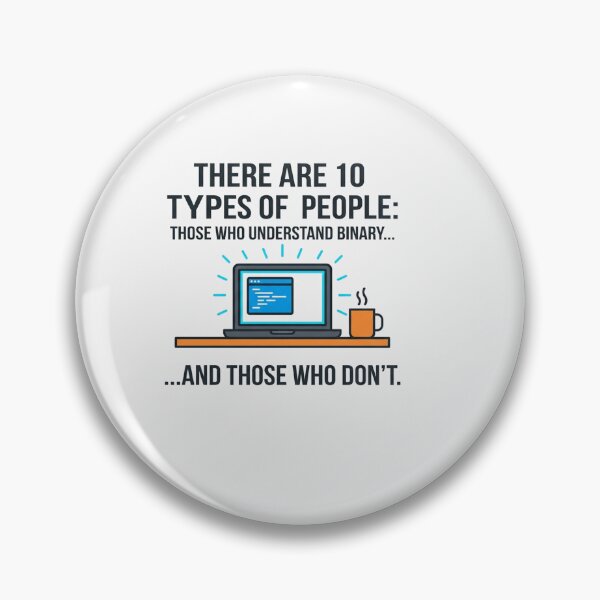 Item preview, There Are Ten Types Of People    designed and sold by Owcomm.
