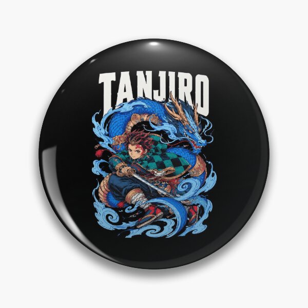 Item preview, Tanjiro Kamado Water Dragon designed and sold by DeborahAnita73.