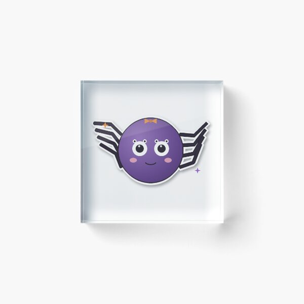 Item preview, Cute Spider Sticker | Kawaii Halloween Vinyl Decal designed and sold by mryan78.