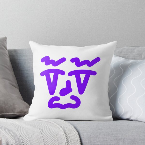 Item preview, Purple Mood Doodle Face designed and sold by felipemaldonadoart.