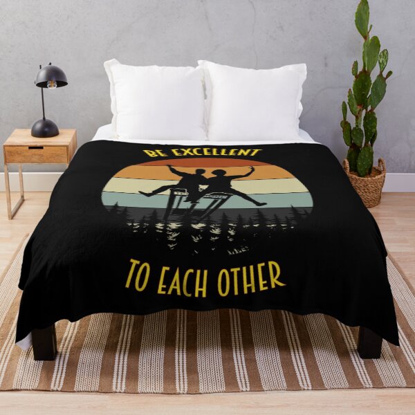 Item preview, Be Excellent To Each Other - Funny Saying Quote For Humor and Motivation Lovers designed and sold by kromashift.