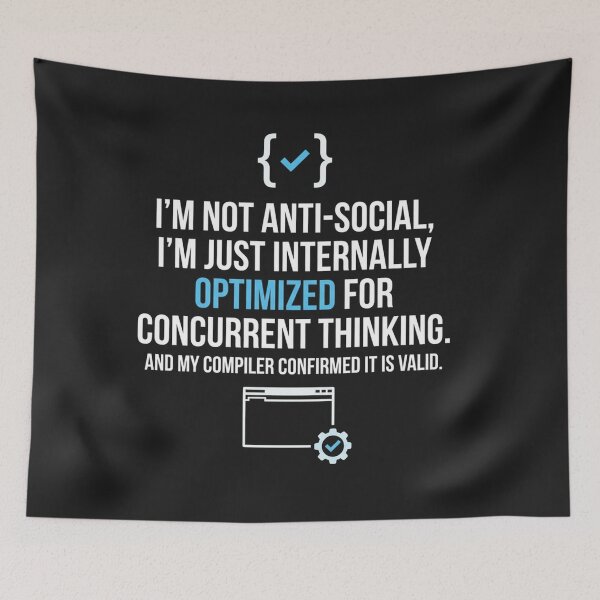 Item preview, Programmer Code Joke Funny Developer Quote designed and sold by Owcomm.