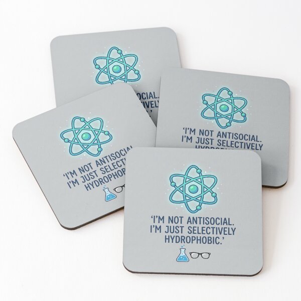 Item preview, Funny Science Chemistry Quote Atom Humor designed and sold by Owcomm.