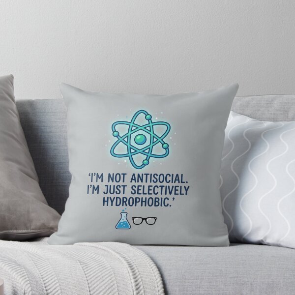 Item preview, Funny Science Chemistry Quote Atom Humor designed and sold by Owcomm.